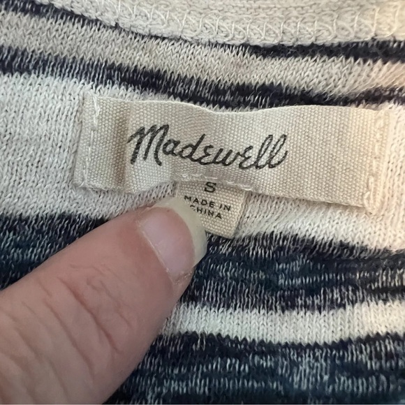 Madewell Striped T Shirt sz Small - Picture 7 of 7